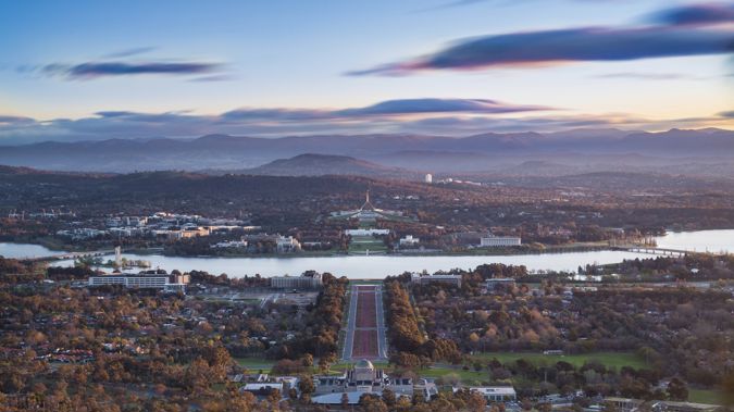 Mt Ainslie lookout. (Photo / Mike Yardley)