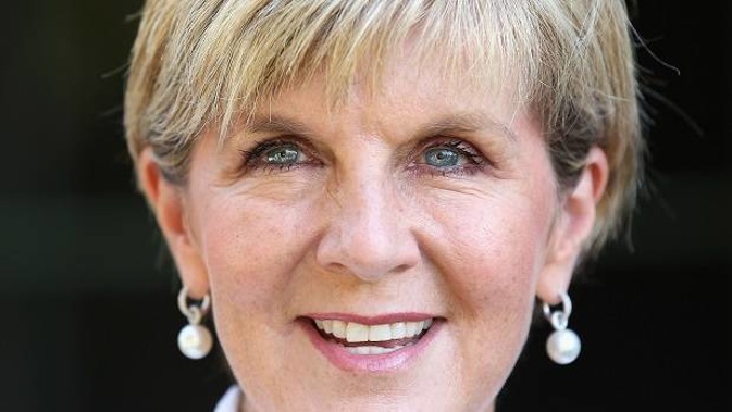 Minister for Foreign Affairs Julie Bishop. (Photo / Getty Images)