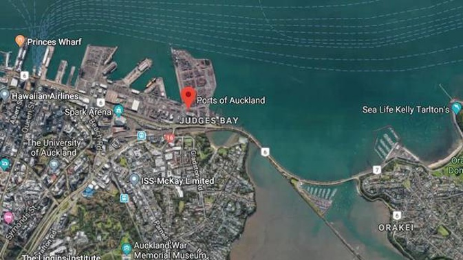 Emergency services are responding to a major incident at Ports of Auckland. Image / Google Maps