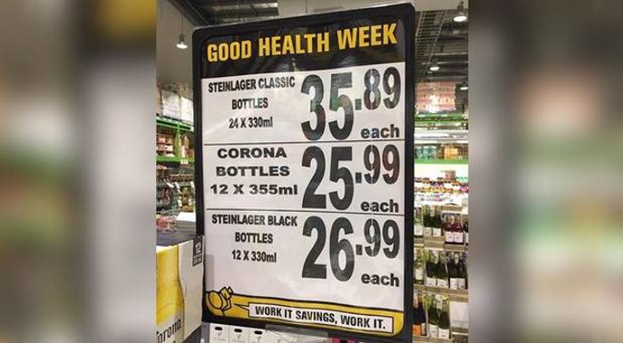 When buying a box of beer is supporting healthy living. (Photo / Supplied)
