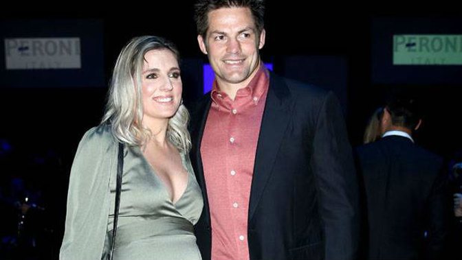 Gemma and Richie McCaw at New Zealand Fashion Week's opening show. Photo / Getty Images