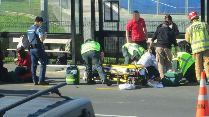 The aftermath of the crash. (Photo / NZH)