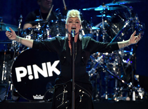 Pop star Pink is performing in Dunedin tonight. (Photo / AP)