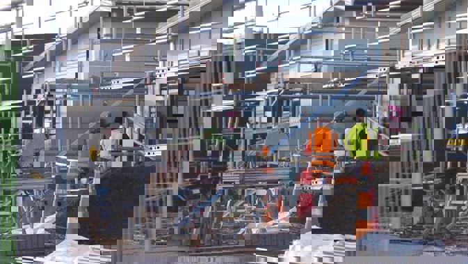 Kiwibuild houses under construction. Photo / NZ Herald