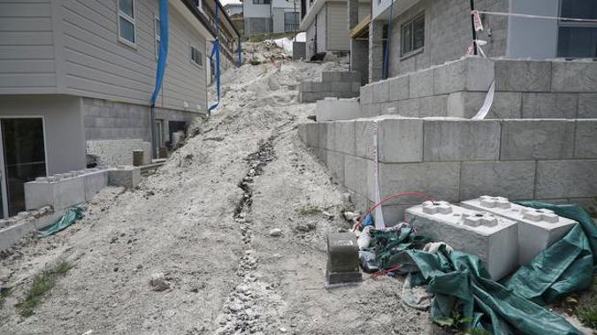 The failed Bella Vista Homes development site at The Lakes in Tauranga. Photo / File