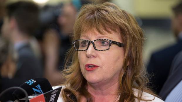 Clare Curran struggled with questions about her email use last night. (Photo / NZ Herald)