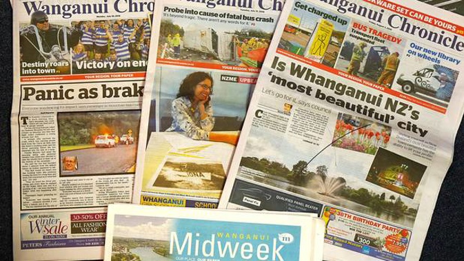 Whanganui residents and businesses will continue to enjoy the best local news and sport under a slightly revised masthead. Photo / Bevan Conley