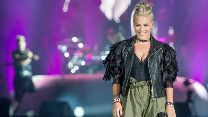 Pink has hit out at Deadshot bar. Photo / Getty Images
