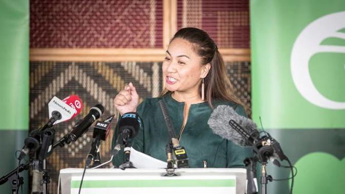 National says that Marama Davidson's views are at odds with one of her ministers. (Photo / NZ Herald)