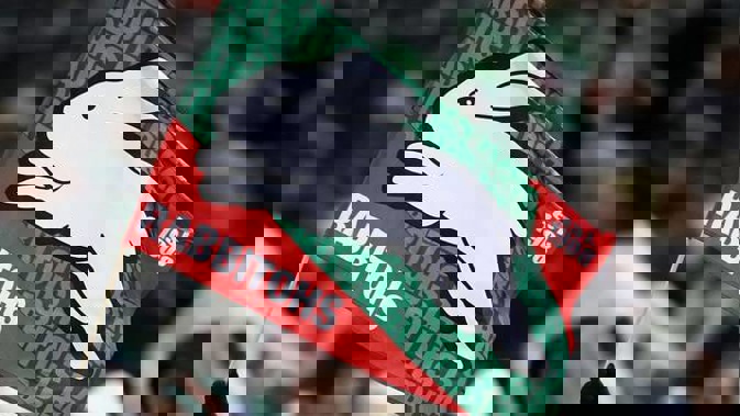 Rabbitohs flag. Photo / Getty Images