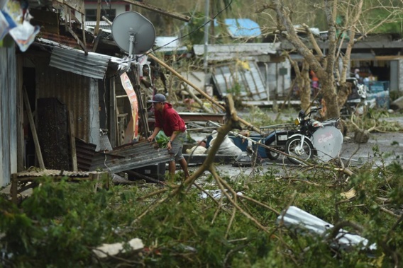 Typhoon Mangkhut's destruction in the Philippines will take a few days to measure. (Photo / Getty)