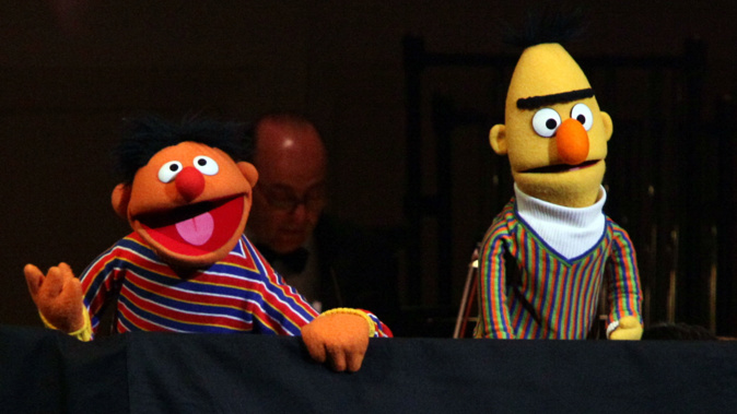 Bert and Ernie have long been the subject of speculation around their sexuality. (Photo / Getty)