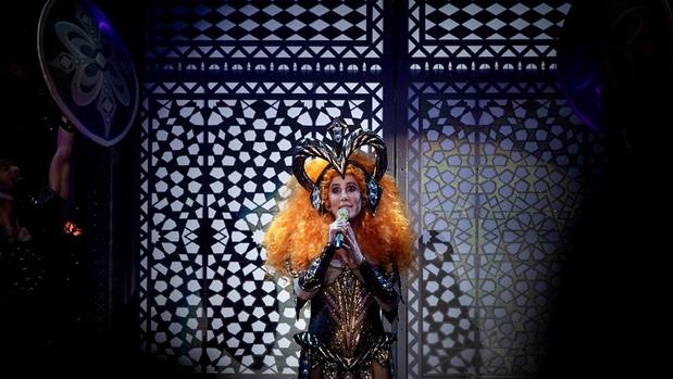 Cher performs at Spark Arena. Photo / Dean Purcell