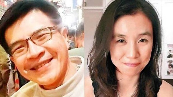 Khaw Kim Sun was found guilty of murdering Wong Siew Fing, right, and their daughter Khaw Li-ling. (Photo / Supplied)