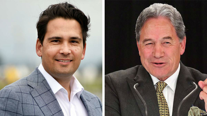 Winston Peters scathingly suggested Simon Bridges isn't fit to lead. (Photo / NZ Herald)