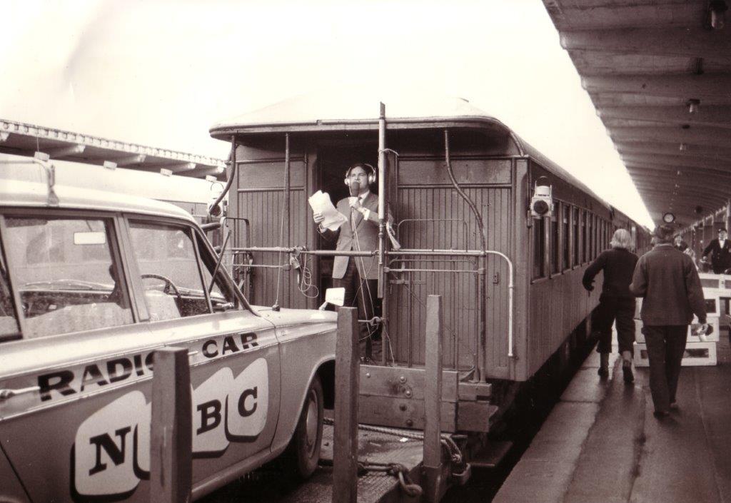 Merv was a keen train enthusiast, with his passion often crossing over into his career