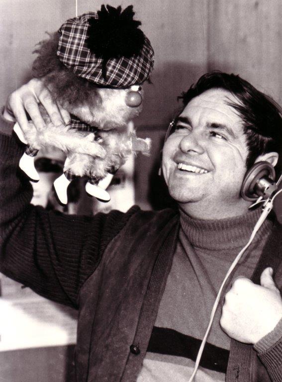 McHairy was there to amuse the children. 