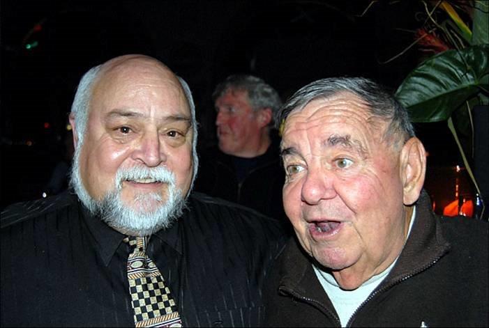 Merv in recent years seen here with ZB's Peter Everatt. 
