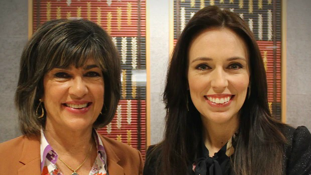 In the wake of the 125 years of women's suffrage, Ardern was asked about New Zealand's high rate of domestic violence. Video / CNN