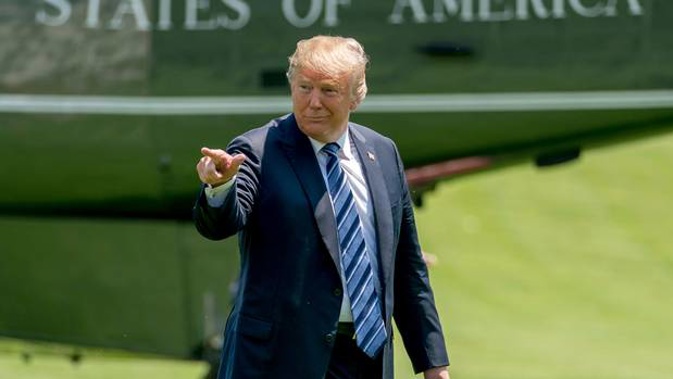 US President Donald Trump.