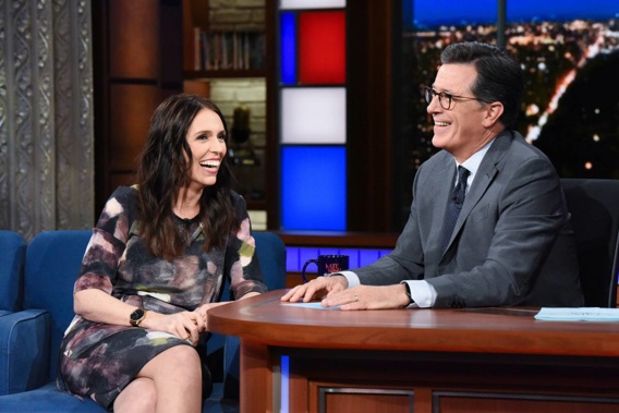 It is the first time the Prime Minister has appeared on American late night TV. (Photo / Supplied)