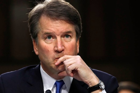 Supreme Court nominee Brett Kavanaugh sounded angry and choked up before the Senate Judiciary Committee as he fought back against allegations of sexual assault. / AP