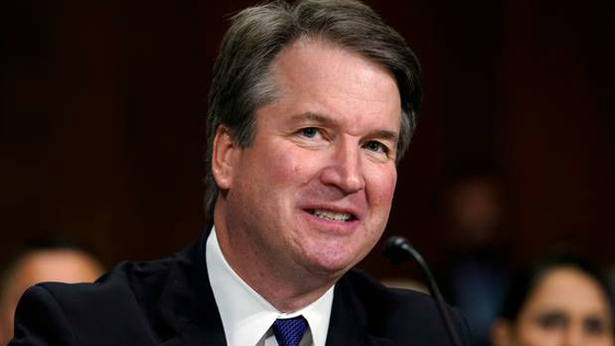 Supreme Court nominee Brett Kavanaugh testifies before the Senate Judiciary Committee on Capitol Hill in Washington. Photo / AP