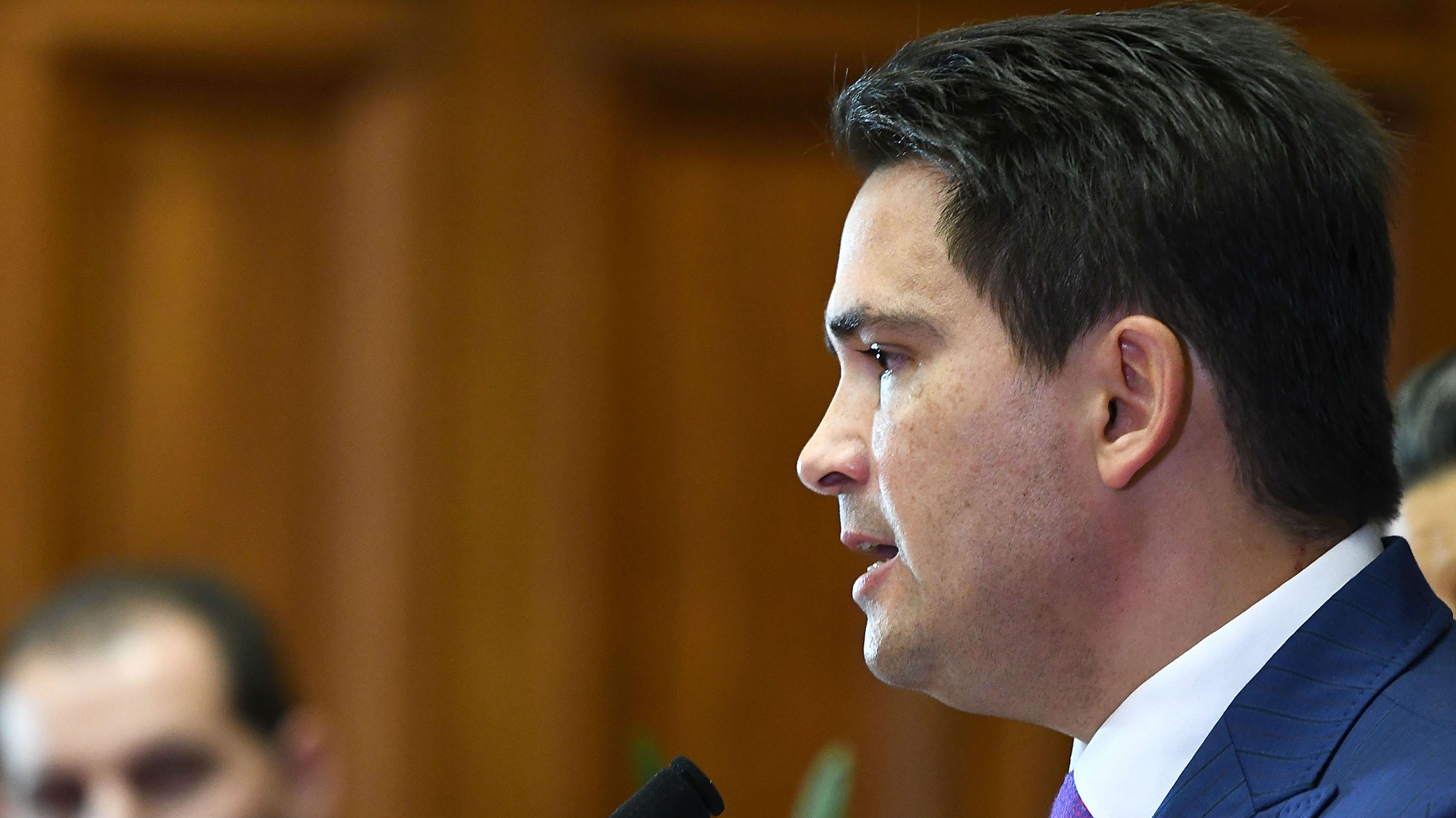Simon Bridges. (Photo / NZ Herald)