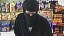 The attempted robbery took place in Ashburton on Saturday morning. (Photo / Supplied)