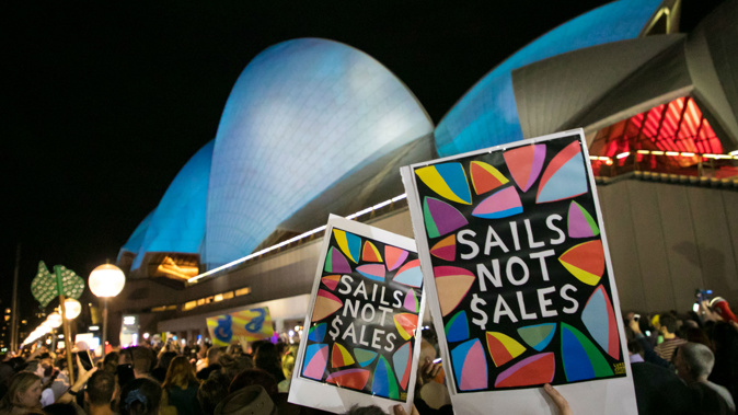 ZB's Australia correspondent says it could mean the end of commercial advertising on the famous venue. (Photo / Getty)