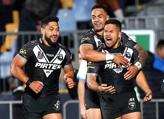 The Kiwis claimed a 26-24 victory over the Kangaroos. (Photo / NZ Herald)