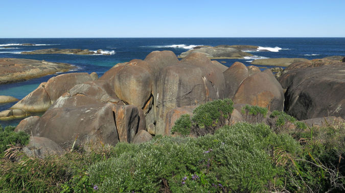 The terrain is a feast for the senses, with windswept coastal heaths giving way to massive granite outcrops, sheer cliffs, steep sandy slopes and powdery dunes
