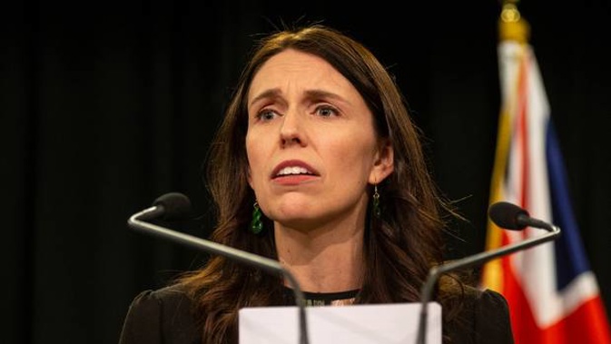 Prime Minister Jacinda Ardern refused to be drawn into the scandal enveloping the National Party. Photo / Mark Mitchell.