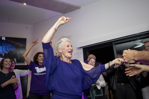 Independent Kerryn Phelps beat out the two main parties to claim the crucial election. (Photo / NZ Herald)