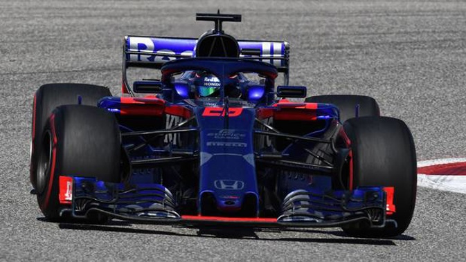 Kiwi Formula One driver Brendon Hartley in action during the USA Grand Prix in Texas. (Photo / Getty)