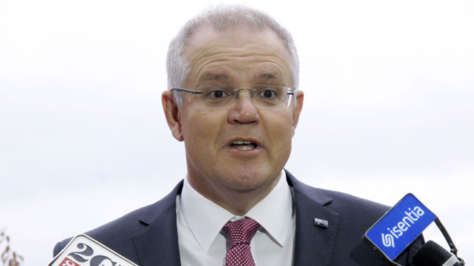 Prime Minister Scott Morrison and Labor leader Bill Shorten apologised in parliament. (Photo / AP)