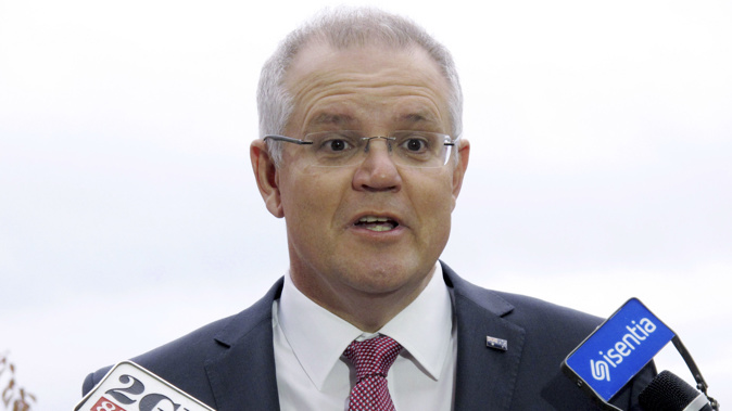 Prime Minister Scott Morrison and Labor leader Bill Shorten apologised in parliament. (Photo / AP)