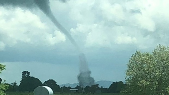 The tornado comes as a result of bad weather striking the country. (Photo / Supplied)