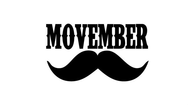 November is also referred to as 'Movember'