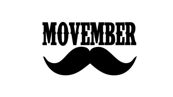 November is also referred to as 'Movember'