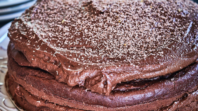 Vegan Chocolate Cake.