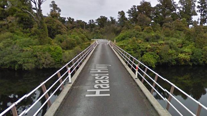 Officers were on the way to the scene, on the Haast Highway near the Moeraki River. Photo / Google