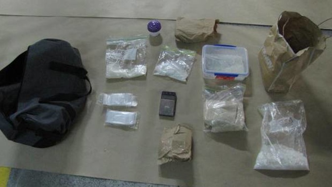 Police made the bust in a motel room in West Auckland last week. (Photo / NZ Police)