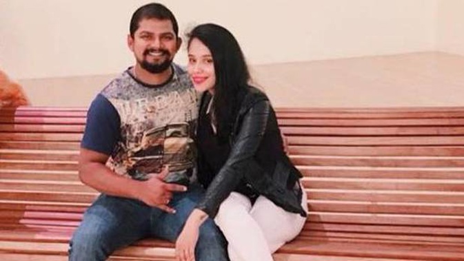 Sagar and Sonam Shelar were married in December and she moved to New Zealand in April. Photo / Supplied