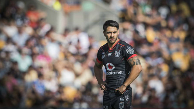 Shaun Johnson has spoken out about his future. (Photo / NZ Herald)