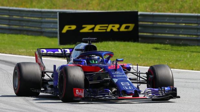 Brendon Hartley on track during Formula One Grand Prix of Austria. Photo / Getty Images