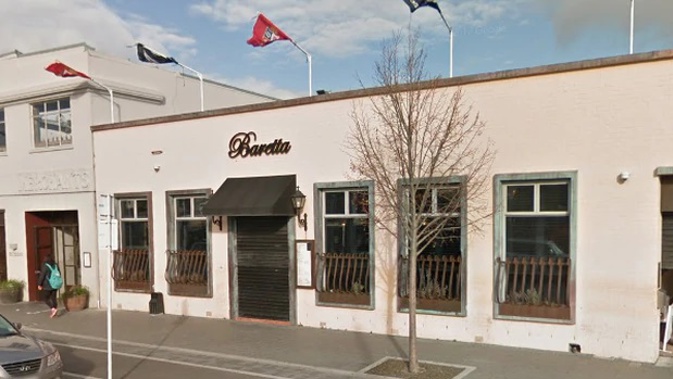 Baretta posted on their Facebook page to address the incident in which one of their patrons was injured. Image / Google