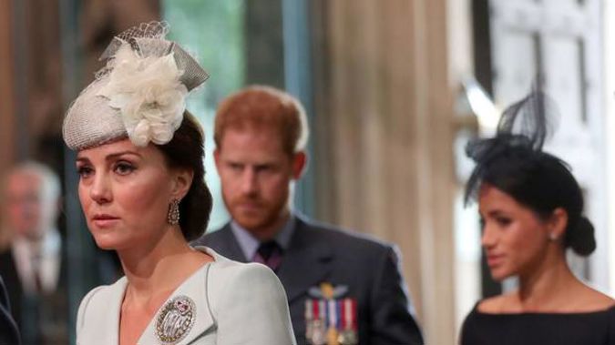 Kate was apparently reduced to tears by Meghan. Photo / Getty Images