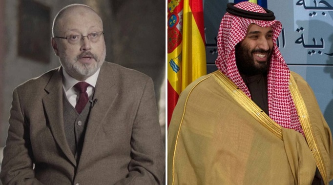 The senators says that the evidence is overwhelming that Jamal Khashoggi, left, was killed by the Saudi Crown Prince's orders. (Photo / Getty)