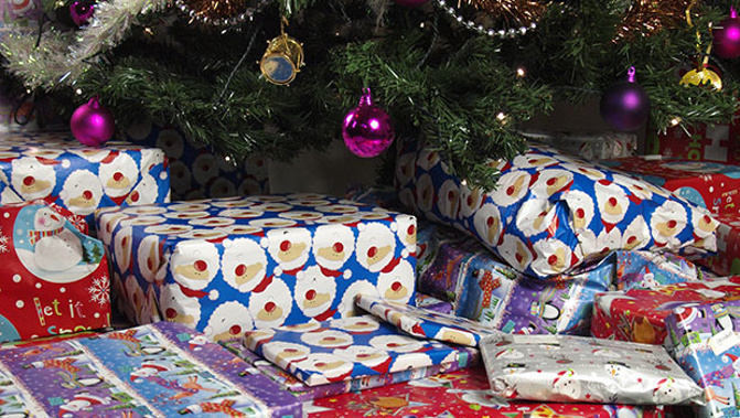 The van was full of around 300 Christmas presents. (Photo / Getty)